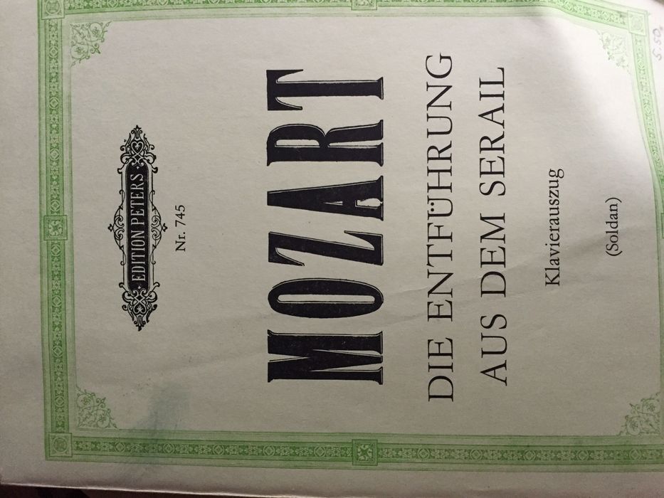 Ноти Бах Ботховен Mozart  Bach Beethovn Schumann та ,багато ін.