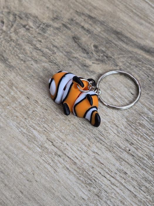 Breloczek Rybka Nemo 3d - Brelok Druk3d fidget Keychain mixGadzet