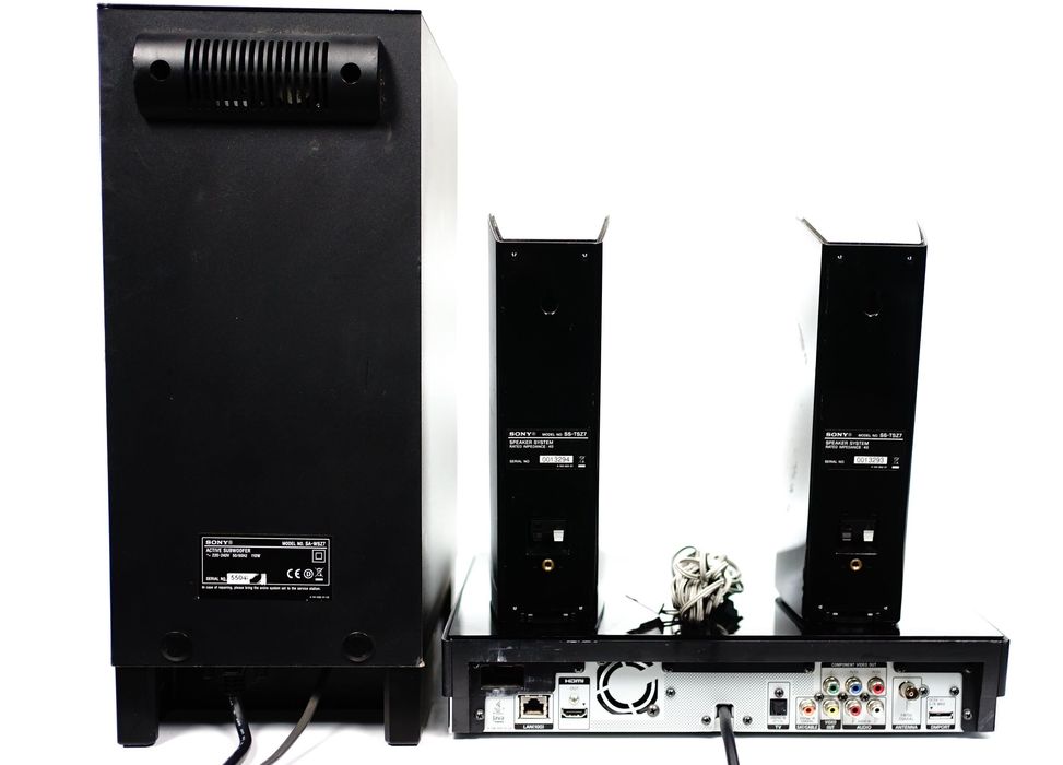 Kino domowe 2.1 Blu-Ray SONY BDV-Z7  pilot subwoofer aktywny CD DVD BD