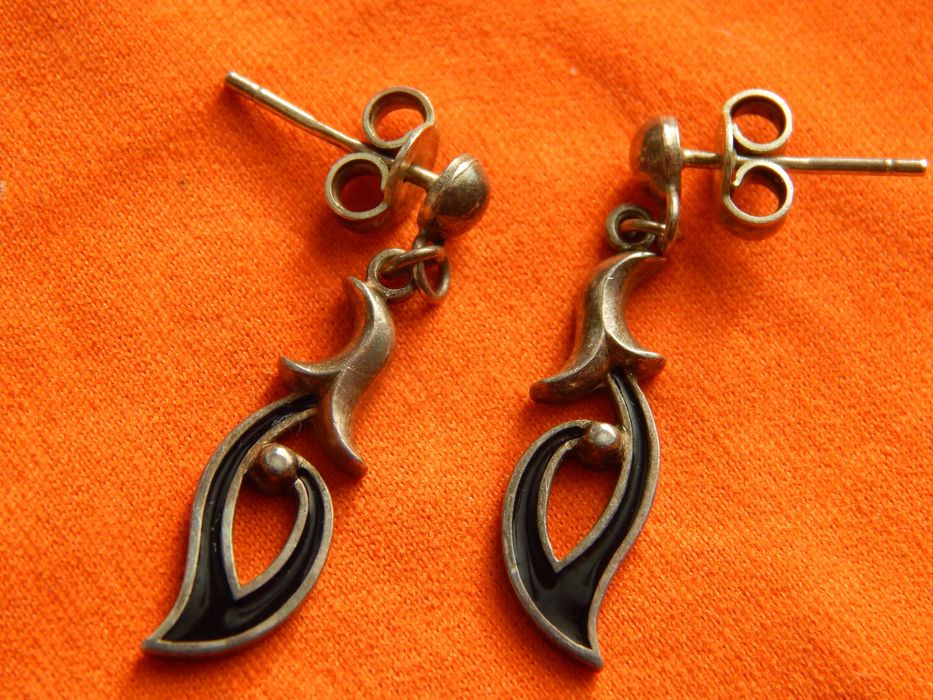 Обмін/продаж пусети кульчики срібло