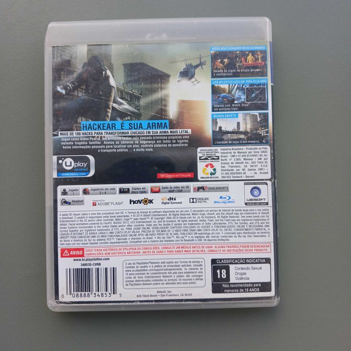 Watch Dogs Playstation 3