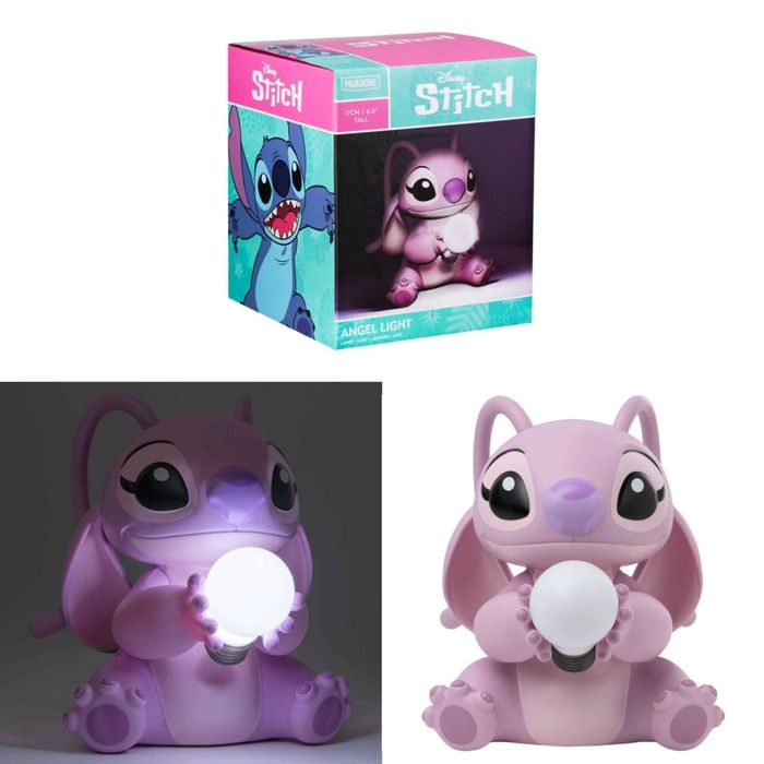 Candeeiro Disney Stitch / Angel (novos)