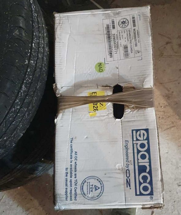 oz sparco pro corsa  5x120  felga dostępna jedna sztuka