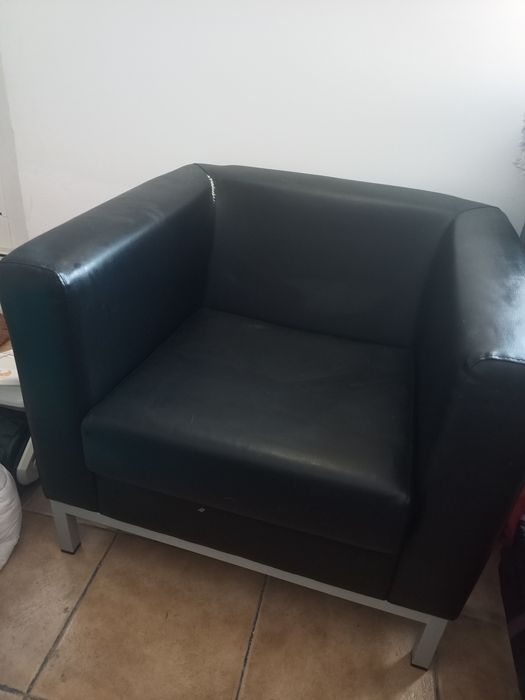Cadeira Poltrona Cadeirão Preto