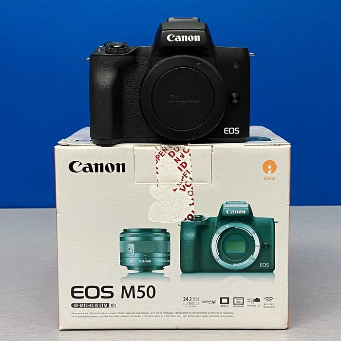 Canon EOS M50 (Corpo) - 24.1MP
