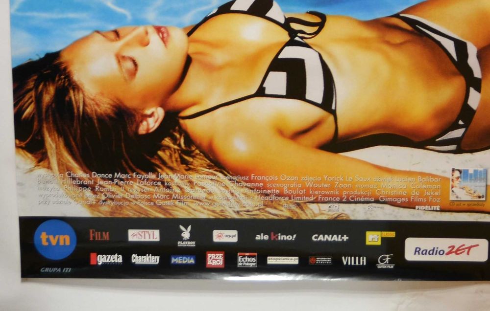 Basen (2003) François Ozon Oryginalny Plakat Kinowy 68x98 cm