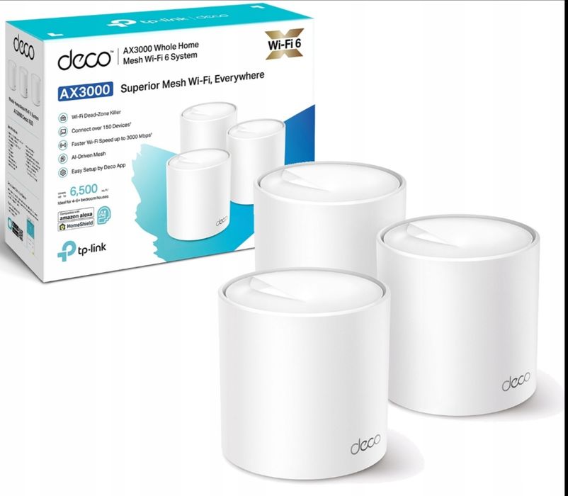 Deco X50 3szt. Mesh stan bardzo dobry