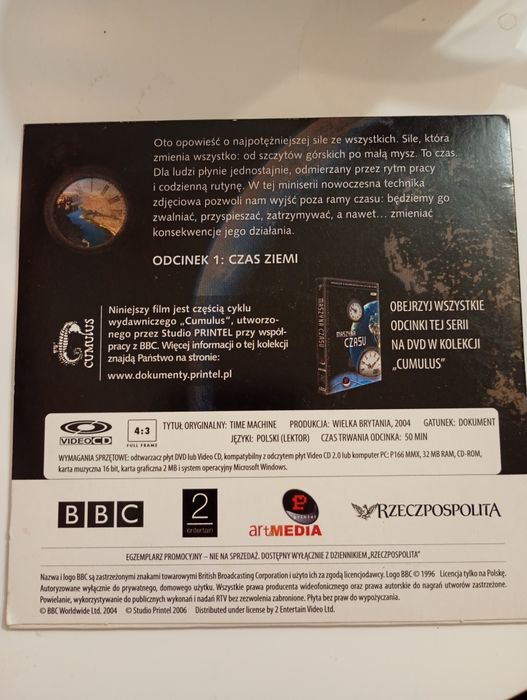 Maszyna czasu CD film CZAS ZIEMI