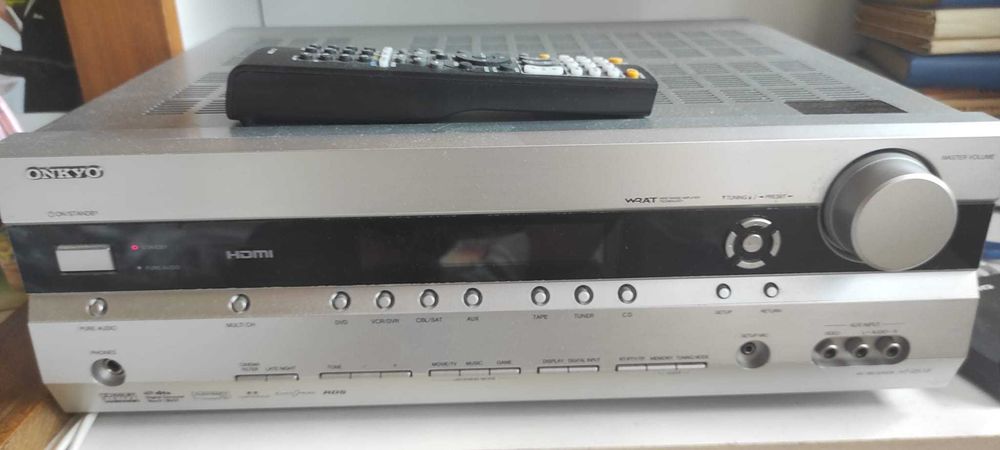 Amplituner kino domowe stereo Onkyo ht-r 518 + pilot