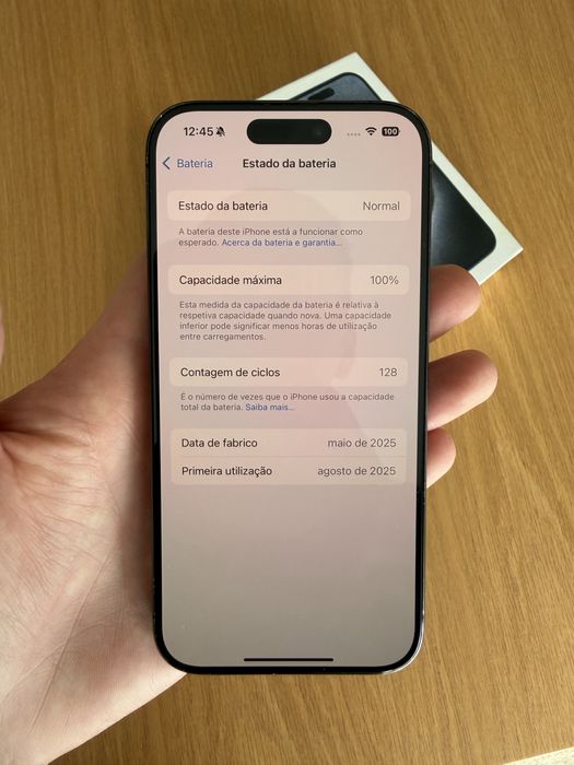 iPhone 15 Pro 256gb - Como novo