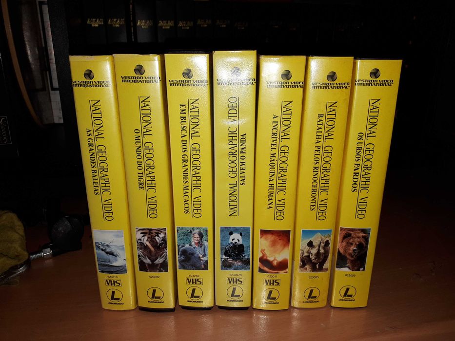 7 Videos VHS National Geographic