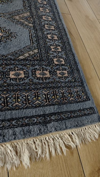 Wełniany dywan Buchara, chodnik turecki 80x327cm
