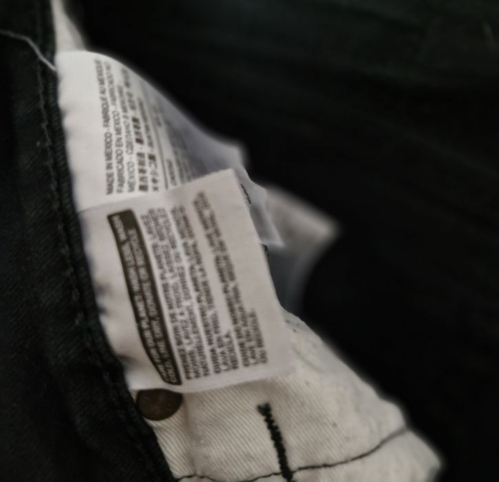 Spodnie Levis 530 Czarne bdb W 31 L34
