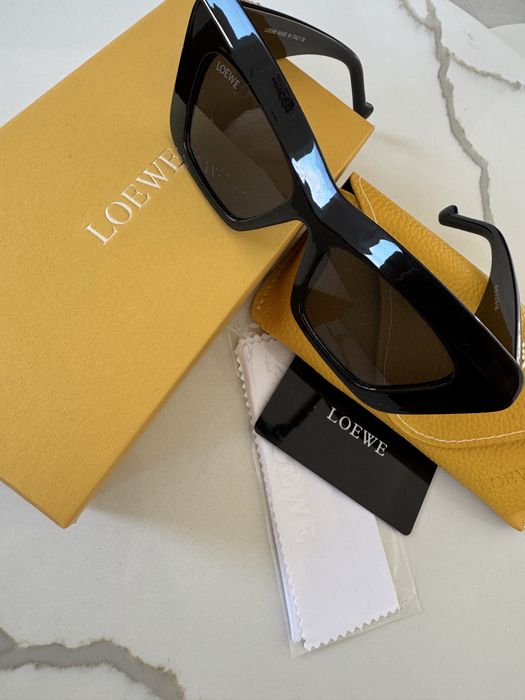 Okulary LOEWE nowe czarne