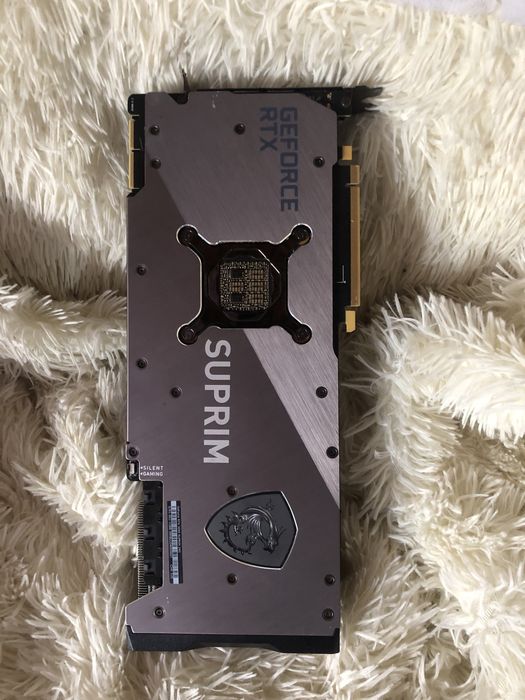 Видеокарта Rtx 3090 suprim x  под ремонт