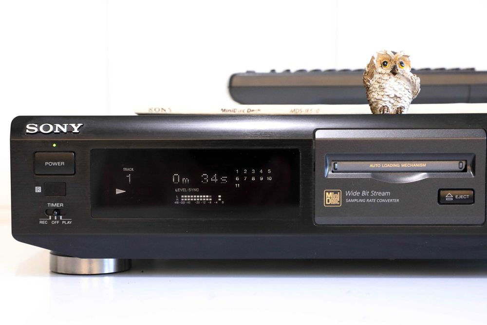 Sony MDS-JE510 minidisc com comando