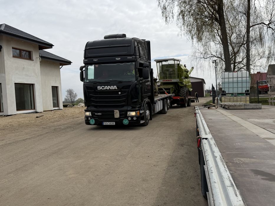 Usługi Transportowe Kombajny koparki krajowe i międzynarodowe