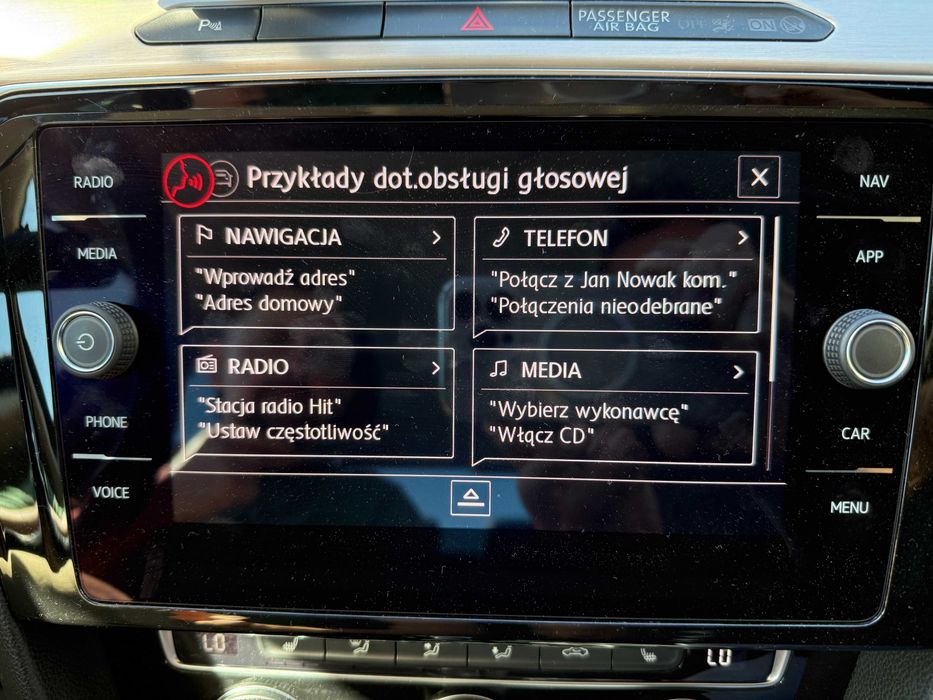 VW Nawigacja Carplay Android Auto Arteon Golf Tiguan Touran MAPA EU