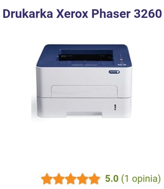 iPhone Win11 MacBook iOS WiFi Android win11 drukarka laserowa Xerox Phaser 3260 duplex