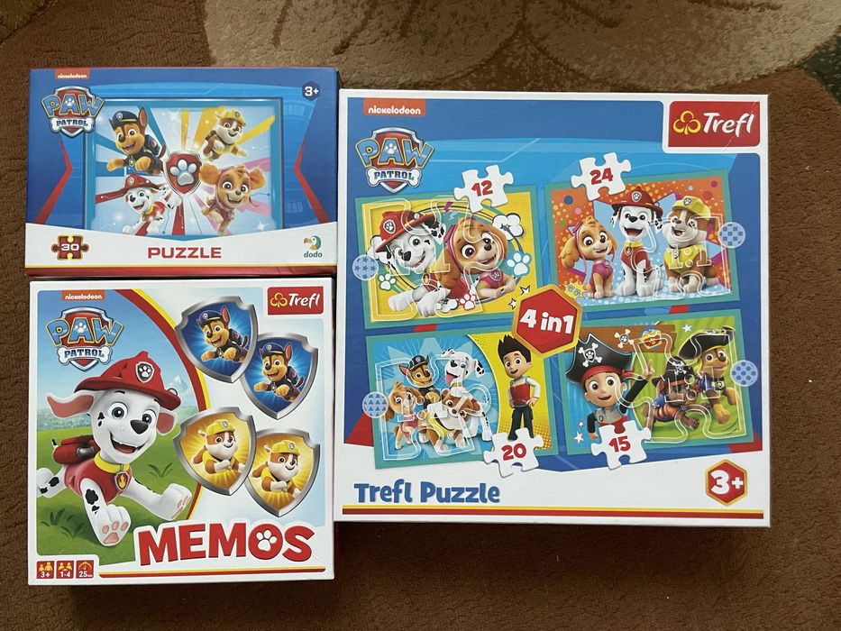 Пазли дитячі Ельза Щенячий патруль мікі маус