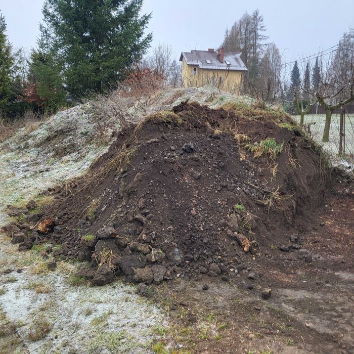 Oddam ziemie z nie wielką iloscią gruzu