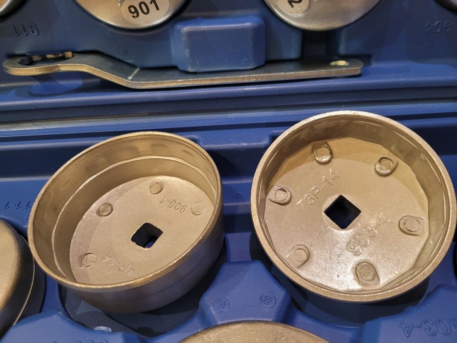 Klucze nasadkowe do filtrów oleju