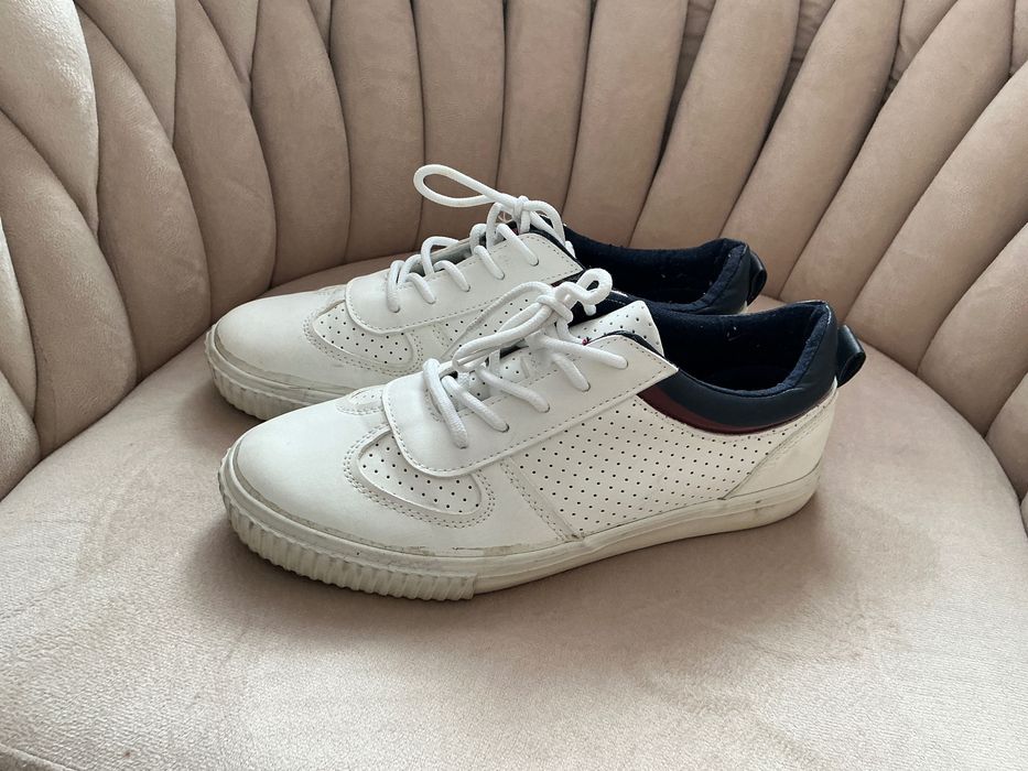 Buty sneakersy białe