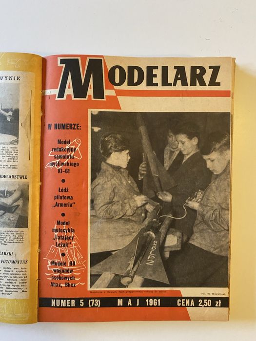 "Modelarz"- miesiecznik 14 numerow.