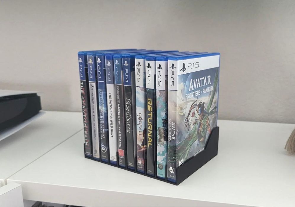Suporte para guardar caixas de jogos ps5, xbox …