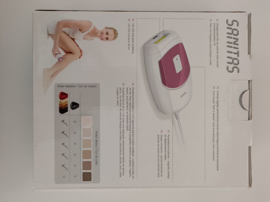 Máquina depiladora Sanitas