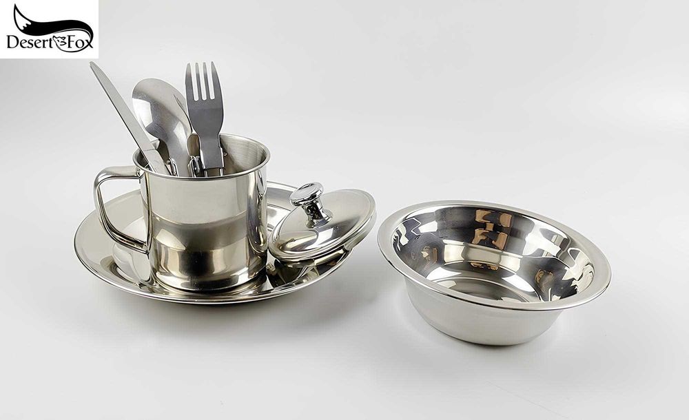 Індивідуальний набір кухонного посуду нержавіюча сталь DesertFox