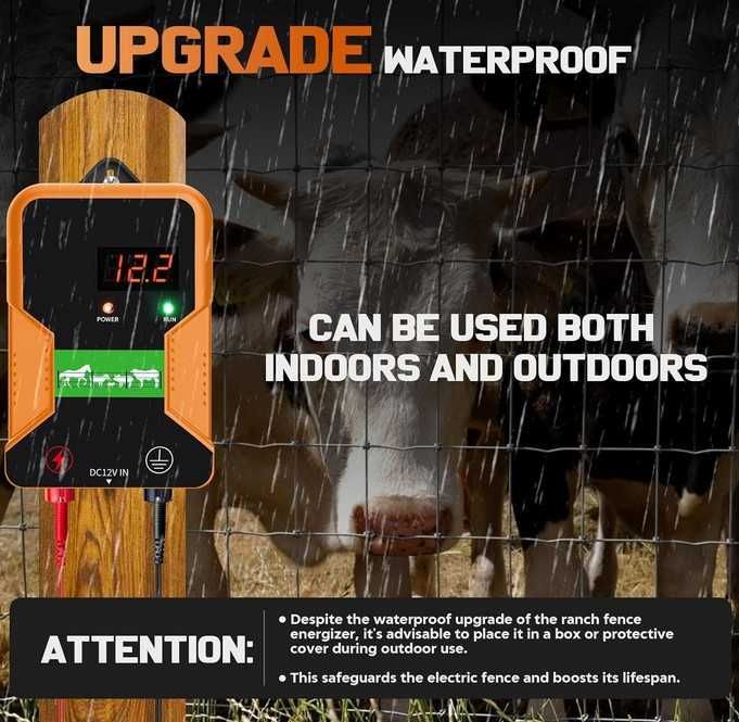 Cerca Elétrica 12Kv 15km 12VDC ou 220VAC