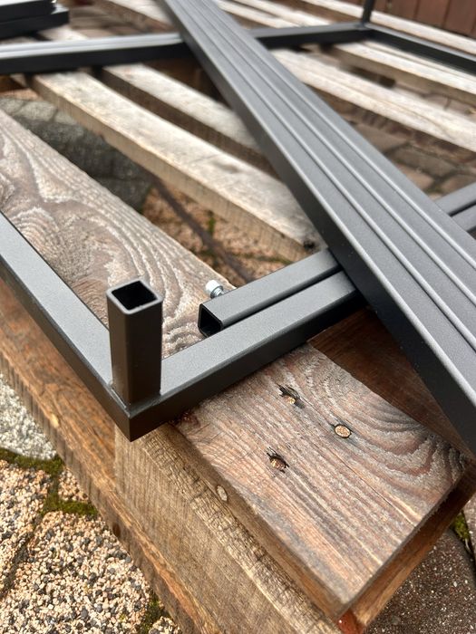 Stelaż kolumna tło ścianka ramka sześcian składana 2w1