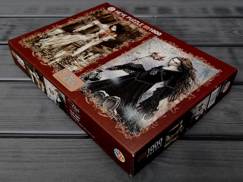 Puzzle 2x 1000 Heye nowe Victoria Frances Violin & Black 2000