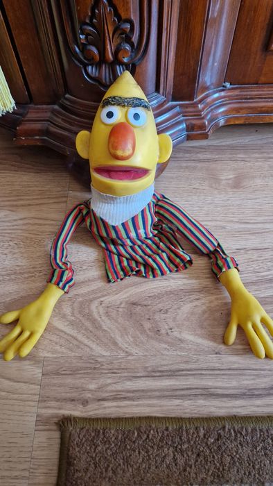 Bardzo rzadka pacynka bert z ulicy sezamkowej