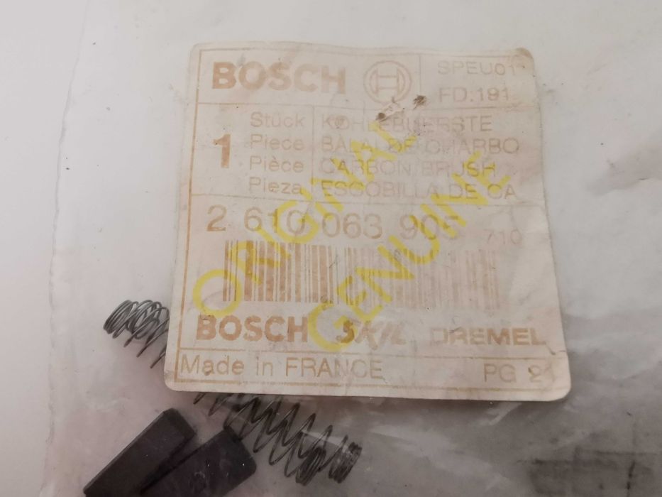 Escovas Bosch para motor elétrico
