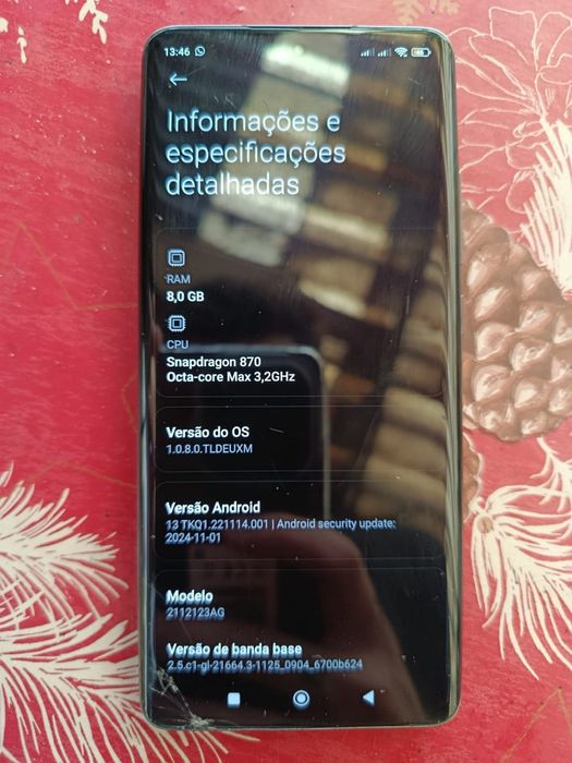 Xiaomi 12X vendo ou troco