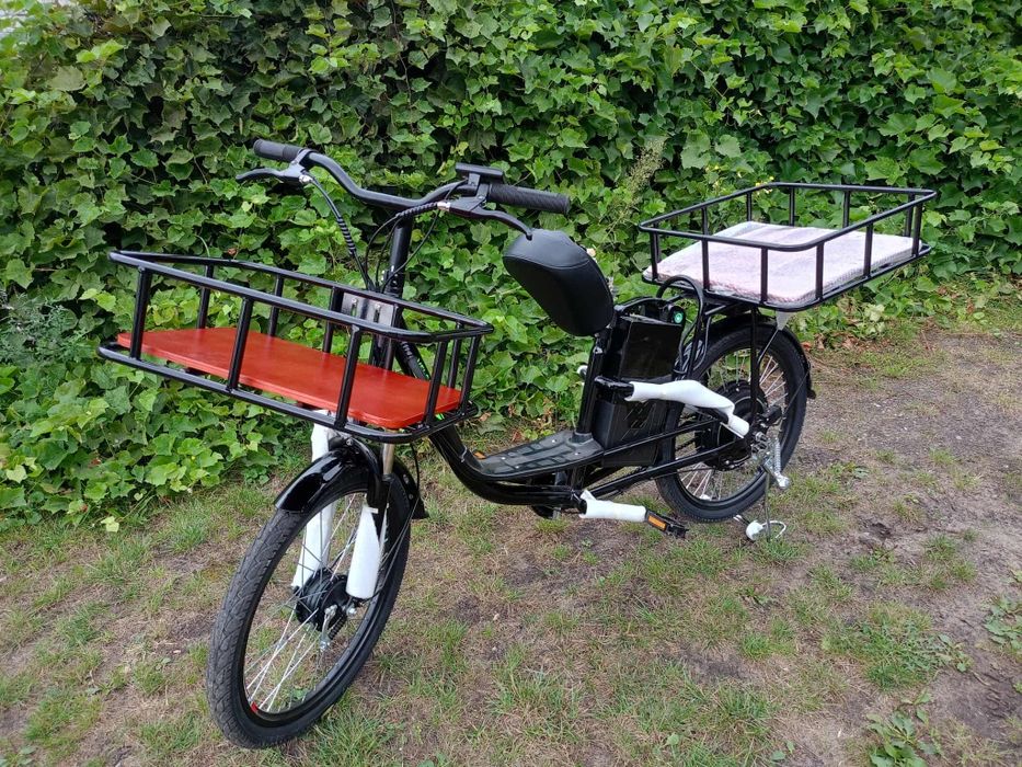 Transportowy rower elektryczny