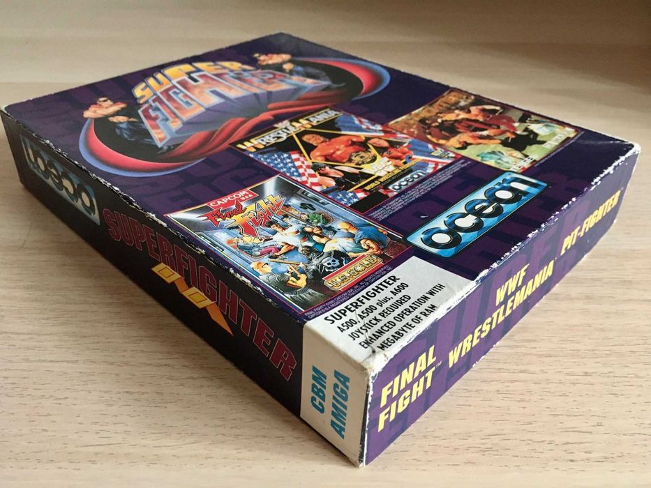 Caixa Superfighter Commodore Amiga