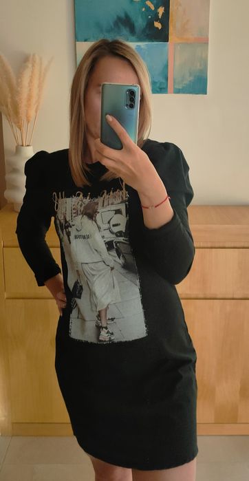 Sukienka dresowa roz S nowa