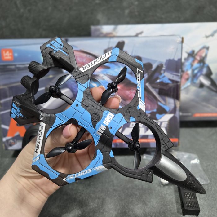 Дрон винищувач на пульті управління, літак, акумуляторний K500 max