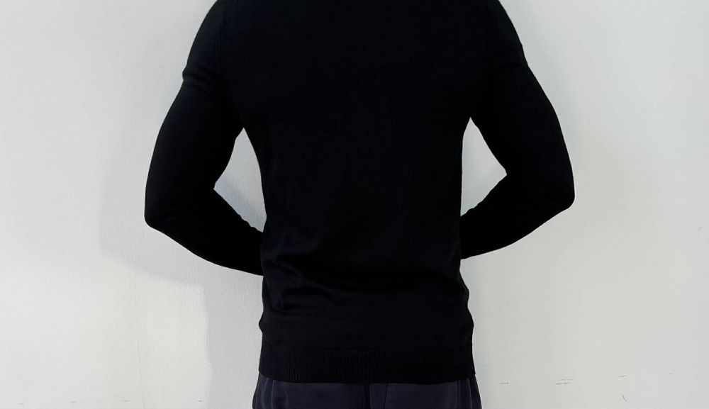 Mario Conti golf wełniany sweter męski M 100%merino 
100%wełna  merin