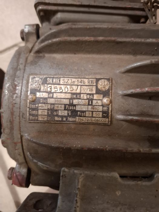Silnik elektryczny 380v 1.1kw