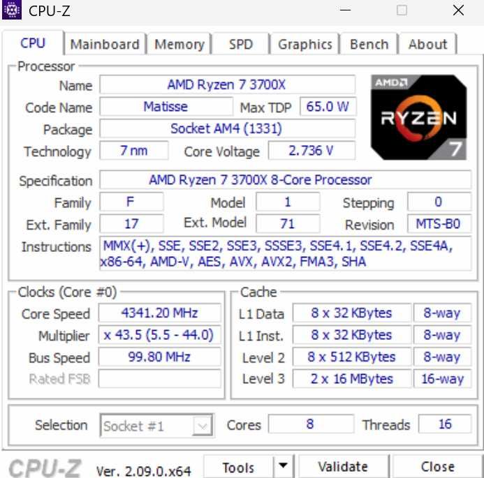 PC Gaming Socket Am4 Ryzen 3700x + Rtx 3060 12gb + 32Gb Ram (3600mhz)