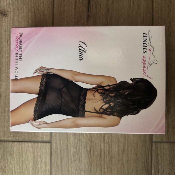 Bielizna koszulka L czarna