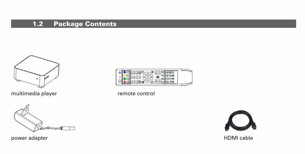 OPORTUNIDADE - TELEFUNKEN Full HD MultiMedia player plus