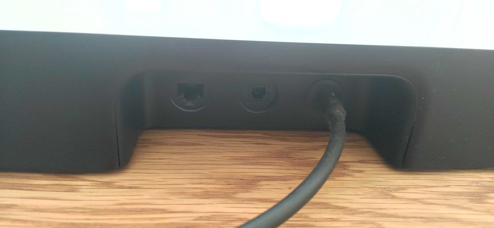 SONOS PLAYBASE barra som preta