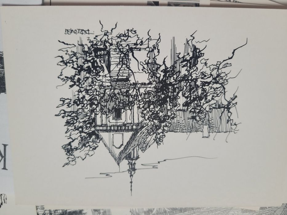 Pocztowki Kazimierz Dolny grafiki Józef Tarłowski
