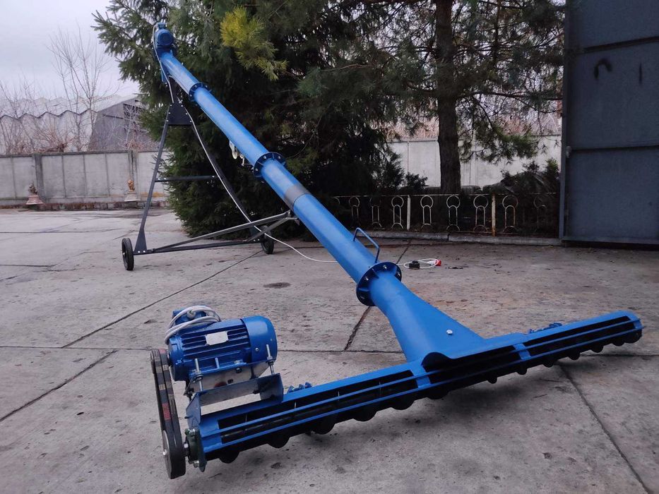 Ø159*6000*380 шнек, шнековый навантажувач, підборщик, протруювач зерна
