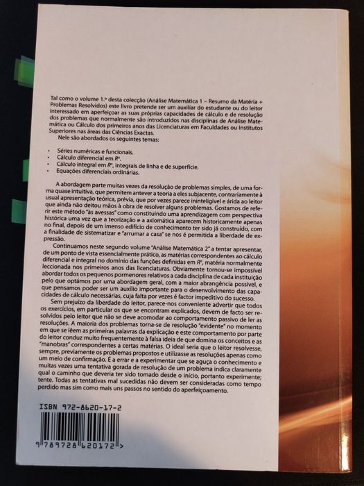 Análise Matemática 2 - Vasco Simões